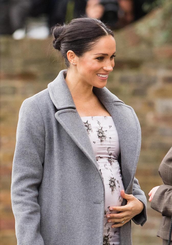  Pregnant Meghan has been dogged by rumours