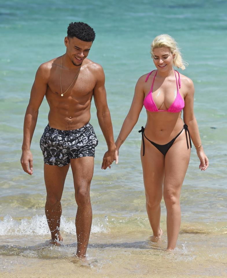  Wes and girlfriend Megan enjoyed a 10 day holiday in Mauritius earlier this month