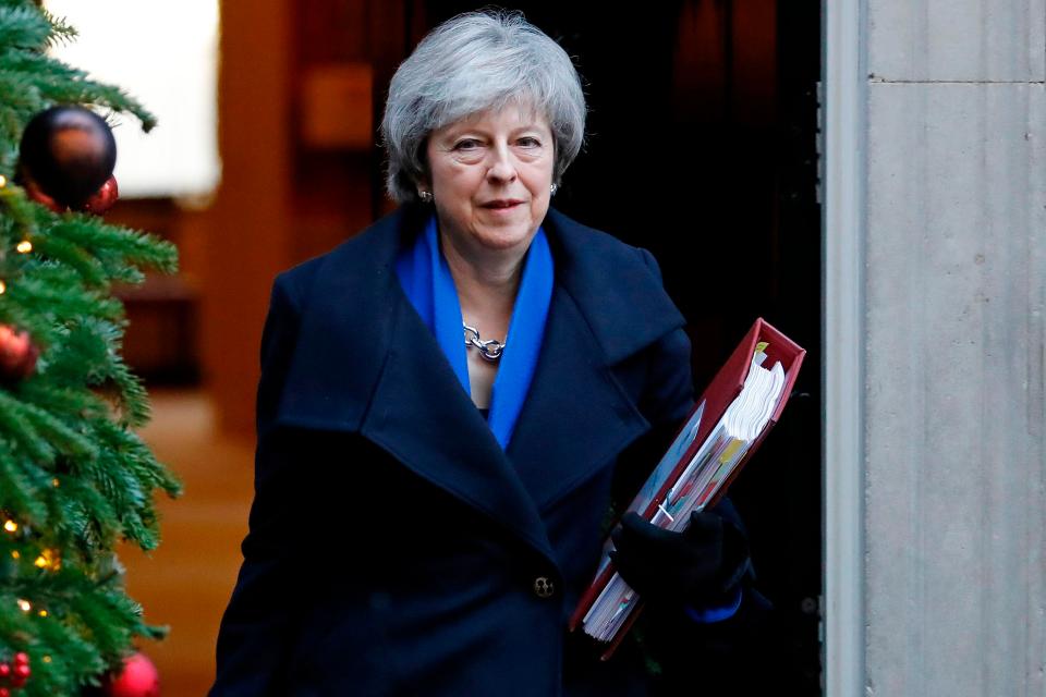  Theresa May is hoping her Brexit deal will get through Commons at the last minute