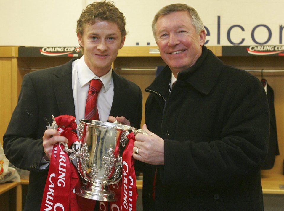  Ole Gunnar Solskjaer won many trophies during an 11-year-spell with the club