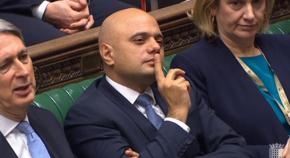  Home Sec Sajid Javid has suddenly revealed that unskilled migrants can keep pouring in until 2025