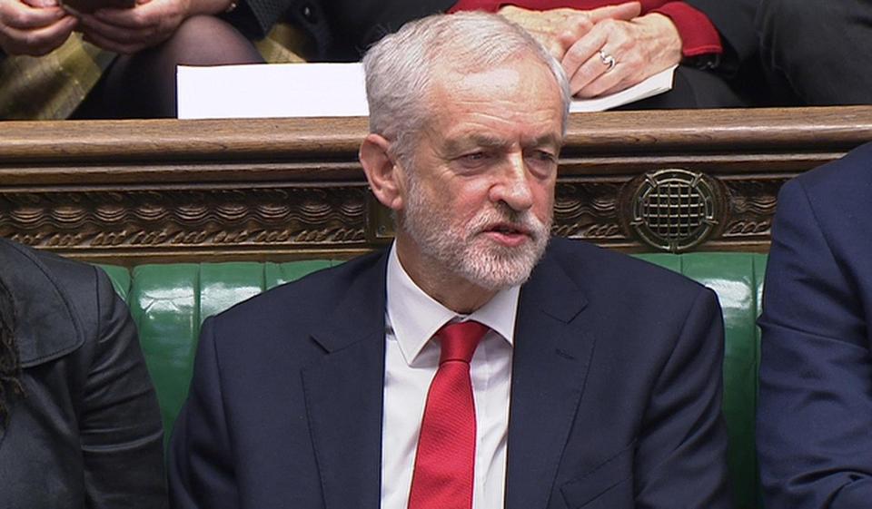  Corbyn denies calling the Prime Minister a 'stupid woman' in this heated moment in the Commons