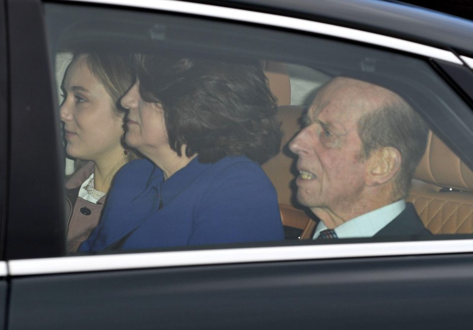  The Duke of Kent was one of the Royal Family members to head to Buckingham Palace