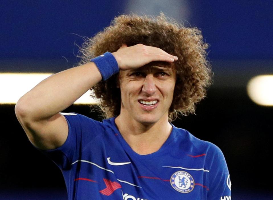  David Luiz is set to leave Chelsea on a free next summer