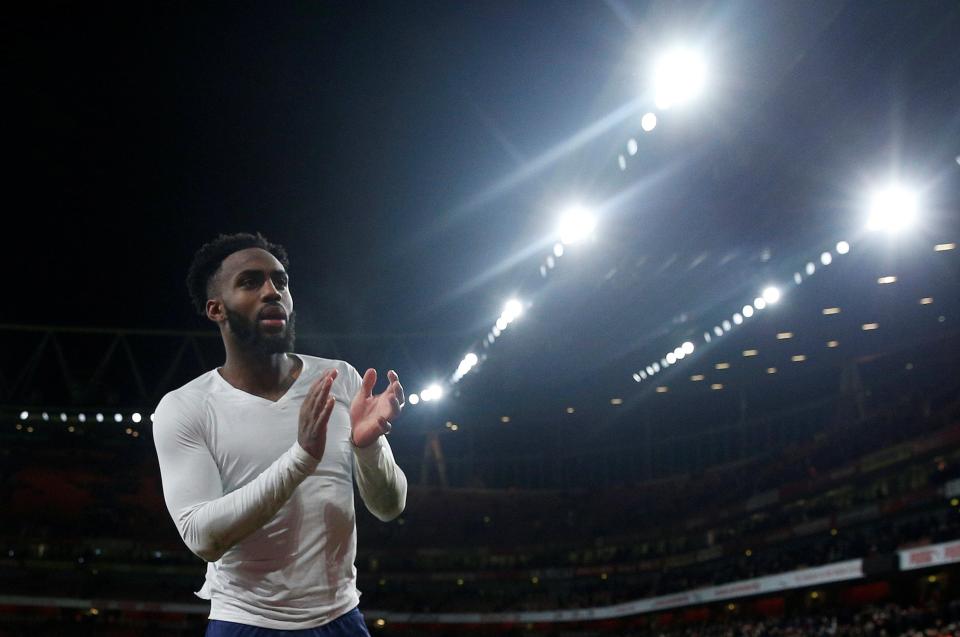  Danny Rose has been slammed by Arsenal fans for his boast last night