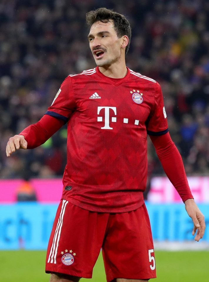  Mats Hummels is no longer an automatic choice at Bayern but they still want £30m for the 30-year-old Germany defender