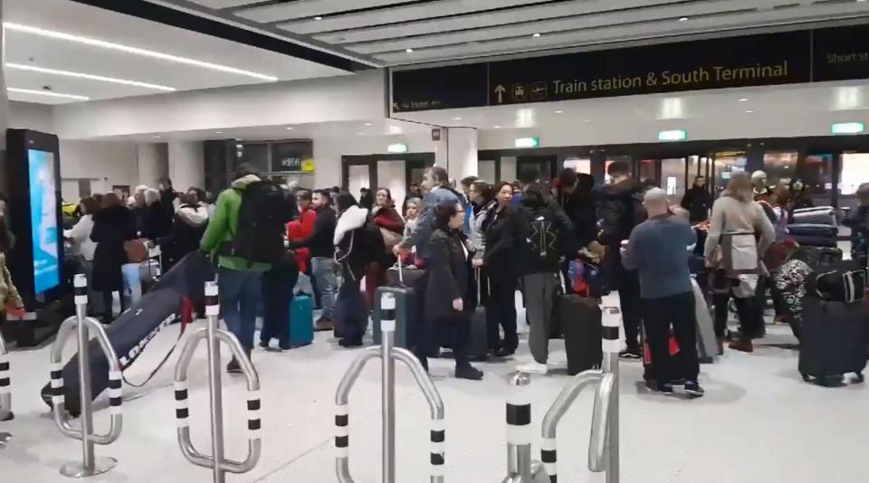  Passengers were left stranded on the eve of the Christmas season