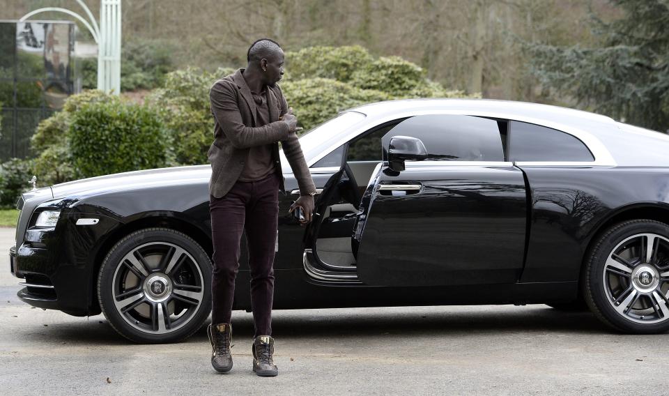  Sakho owns a sleek Rolls-Royce Wraith worth upwards of £250,000