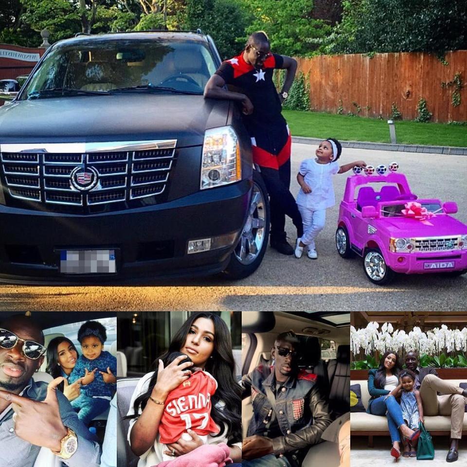  Sakho's favourite motor has got to be his giant Cadillac Escalade