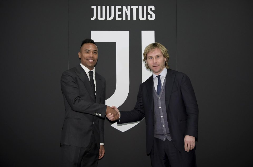  The left-back, pictured with Pavel Nedved, was a target for Chelsea and Manchester United