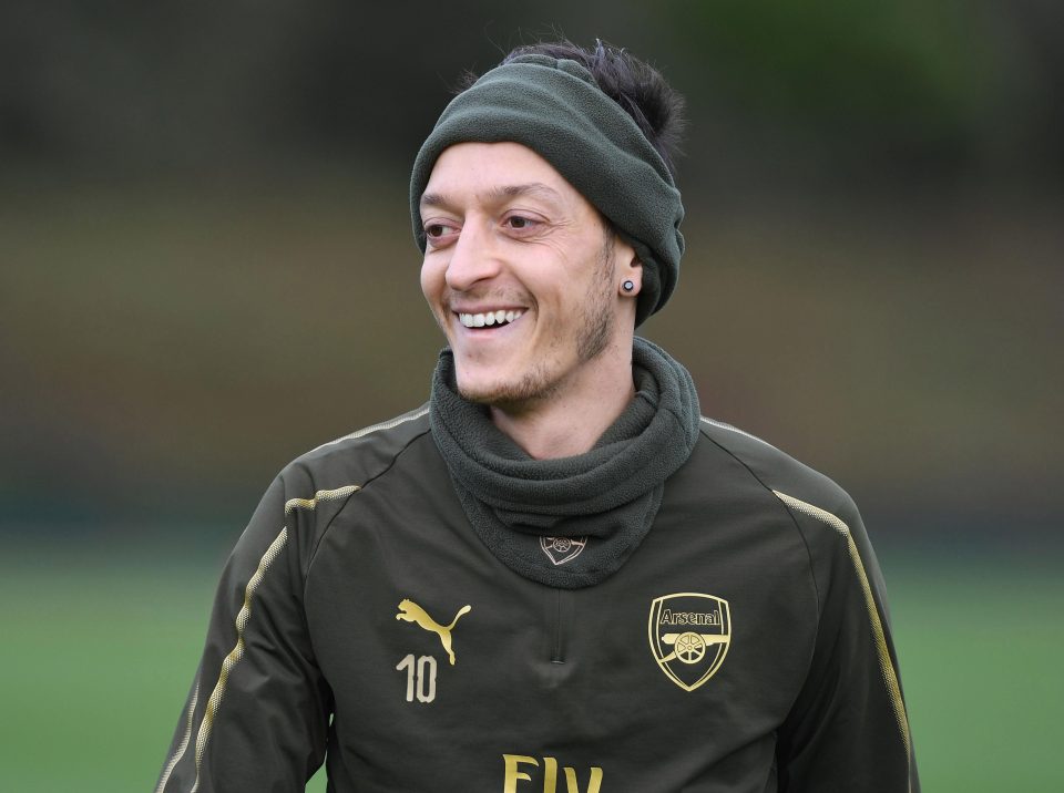  Ozil is not thought to be pushing for a move away