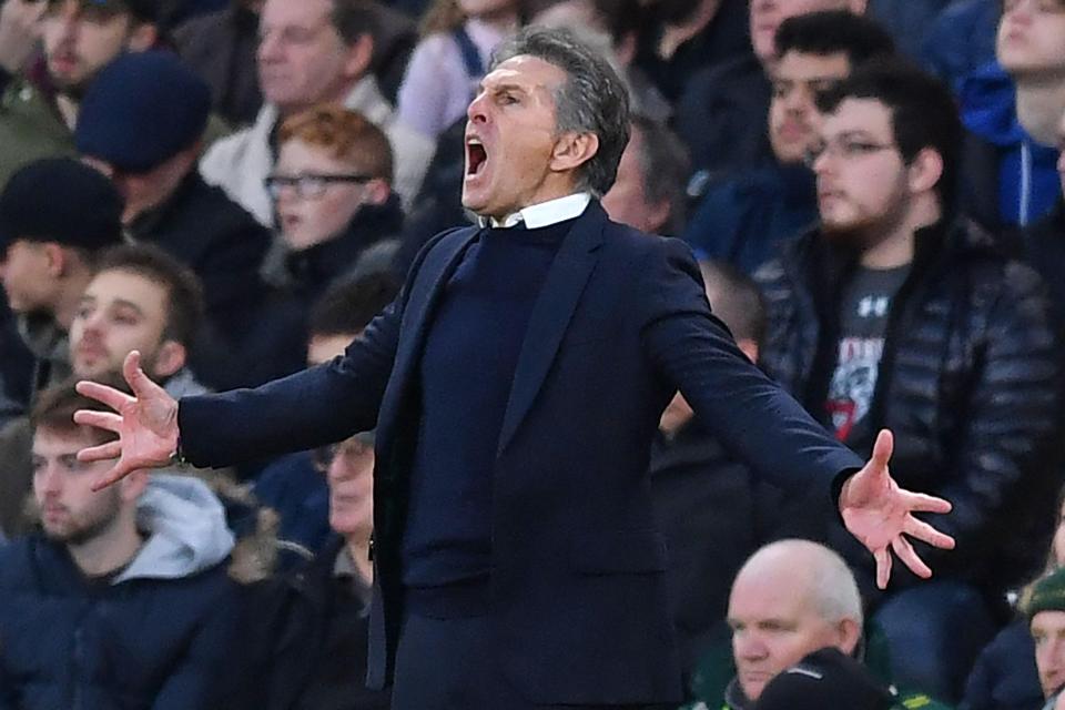  It was a great day for Claude Puel as he picked up a much-needed win