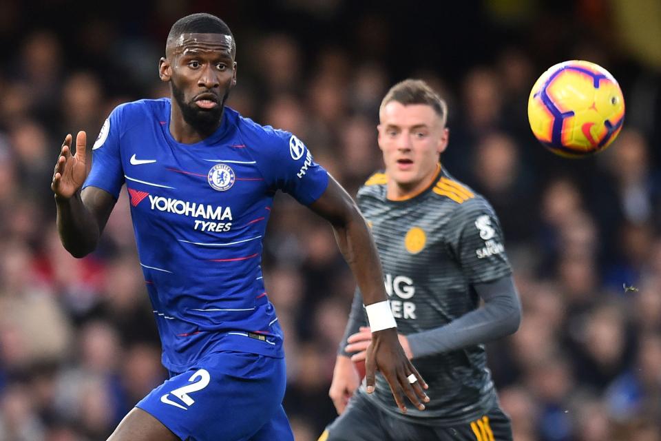  Rudiger reckons Chelsea are out of the title race and must focus on a top four finish