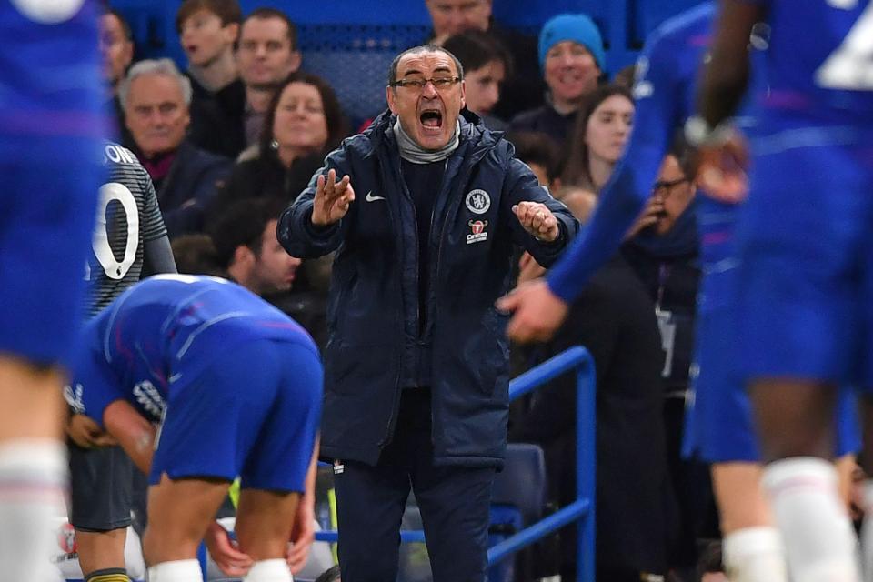  Maurizio Sarri is desperate to solve the 'mental confusion' gripping Chelsea