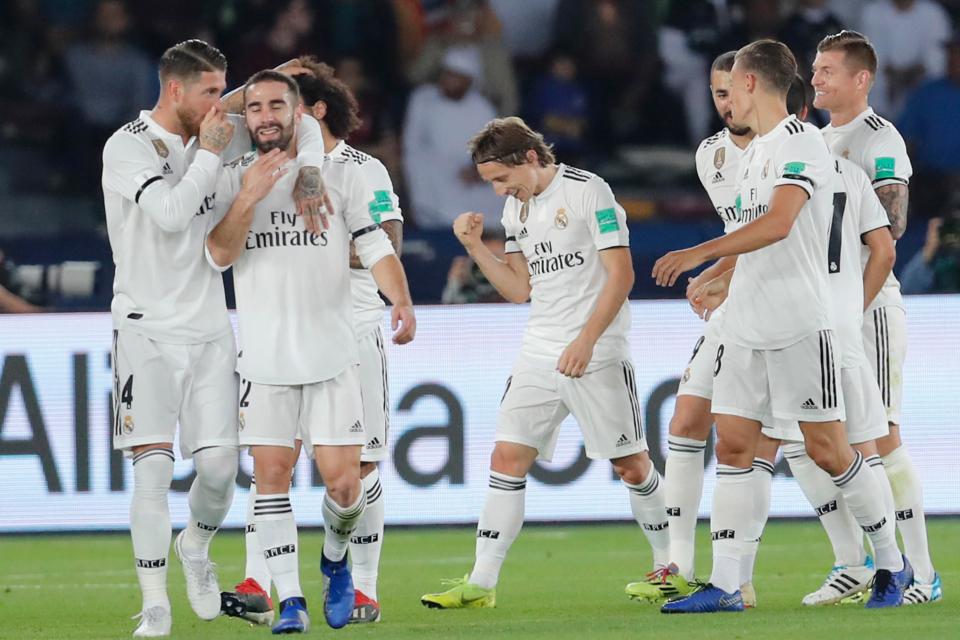  Luka Modric sent Real Madrid on their way to winning the Club World Cup