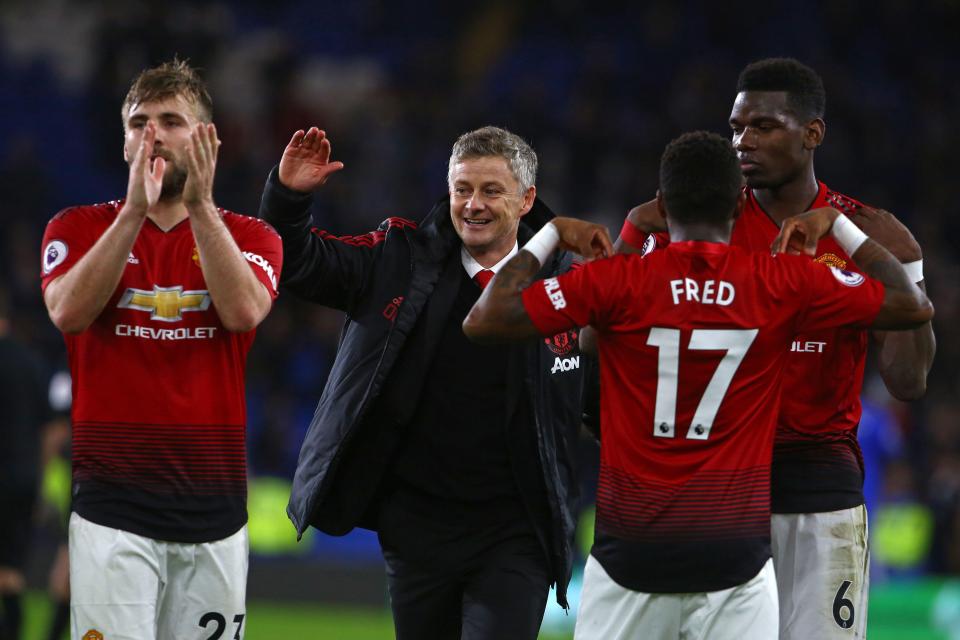  United beat Cardiff 5-1 in Solskjaer's first game in charge