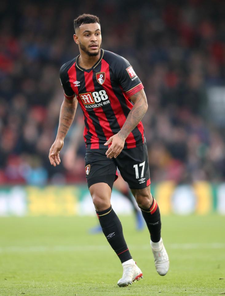  Man United are said to be chasing Bournemouth forward Josh King