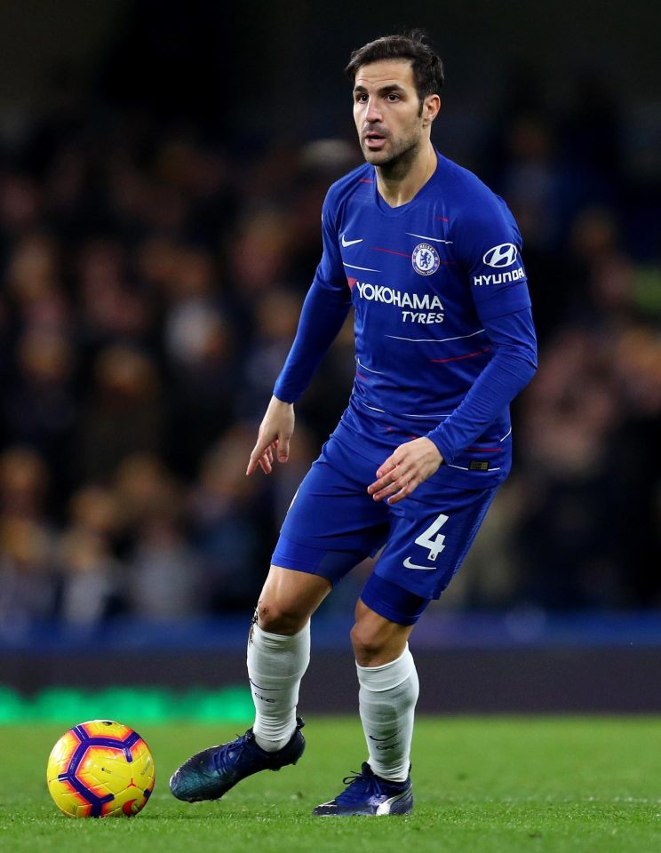  Cesc Fabregas joined the Blues from Barcelona in 2014