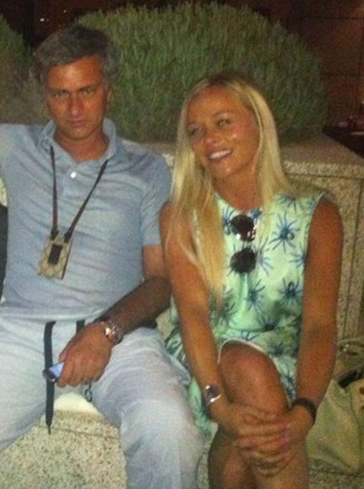  Jose Mourinho and his secret friend Prue on holiday together in Madrid in 2010