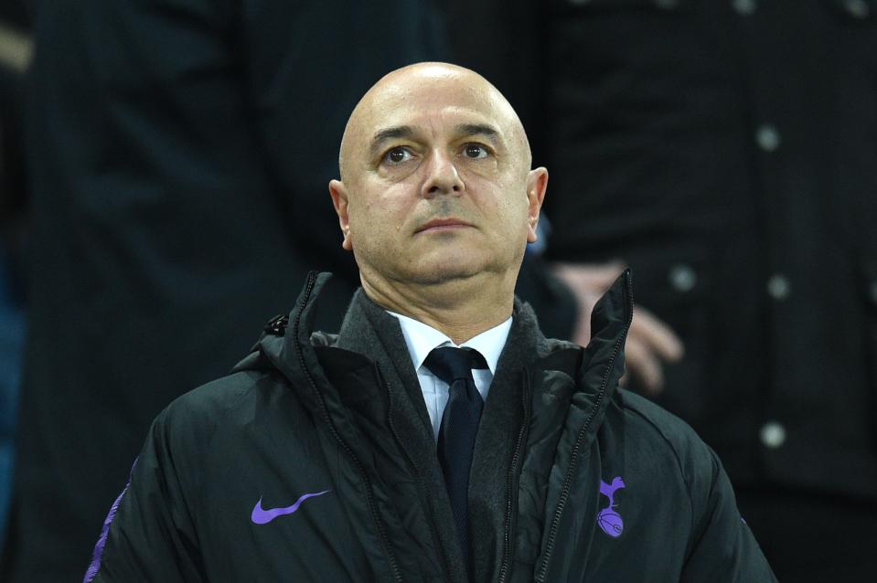  Tottenham chairman Daniel Levy has given Mauricio Pochettino full control at Tottenham