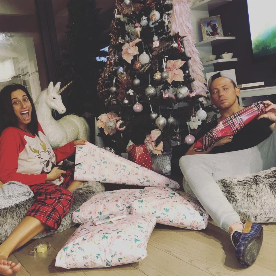 Stacey Solomon celebrates her first Christmas with Joe Swash in their new home