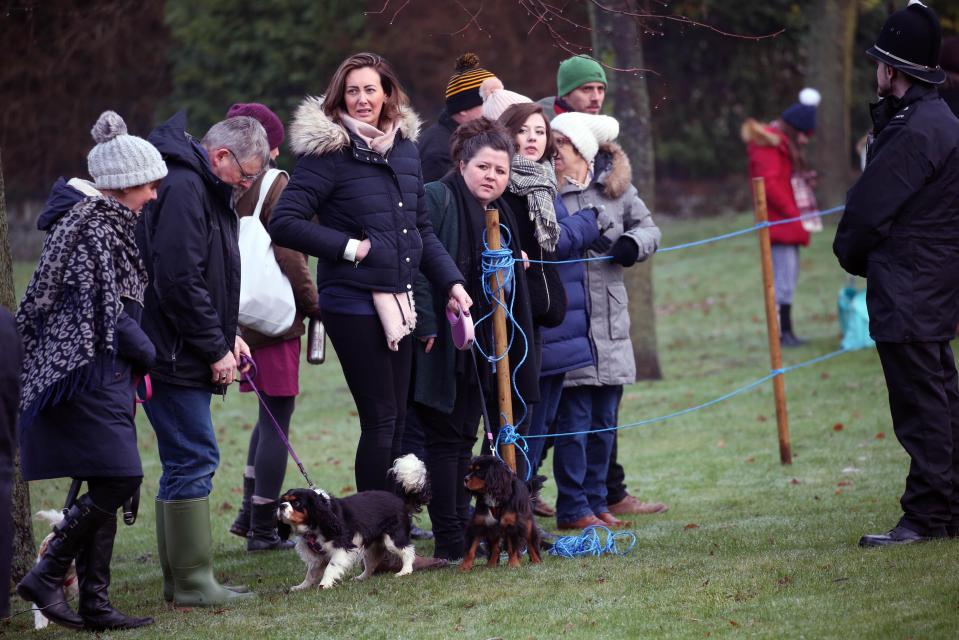  The royal family attend the church service each year