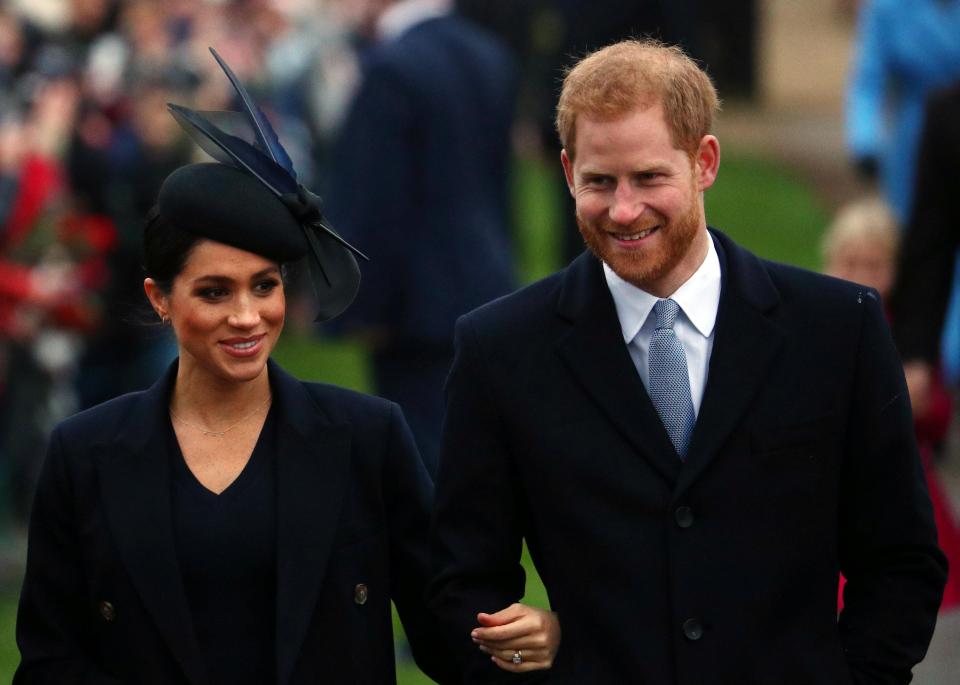  Harry and Meghan are expecting their first child together next year