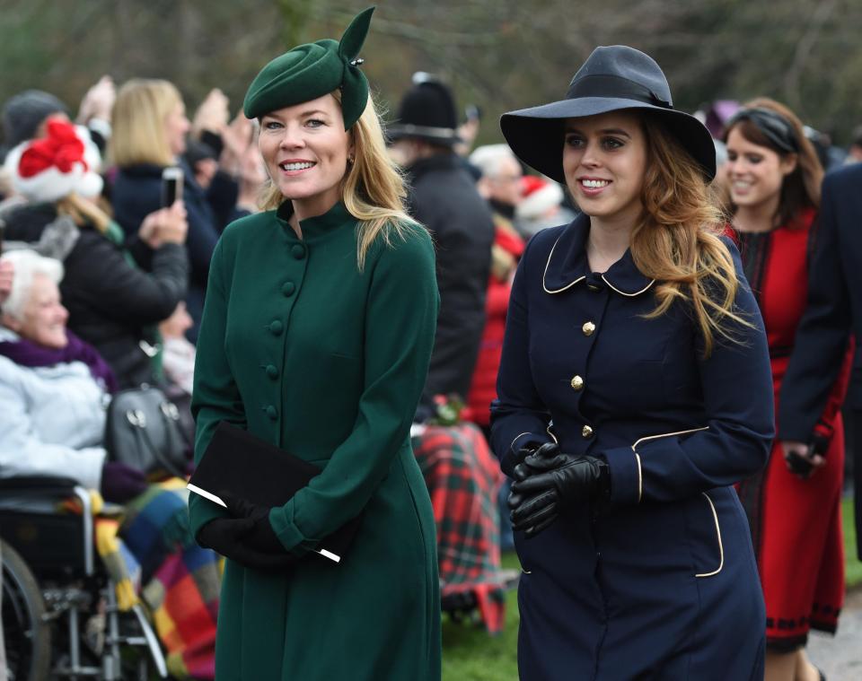  Princess Beatrice and Autumn Phillips joined the royals