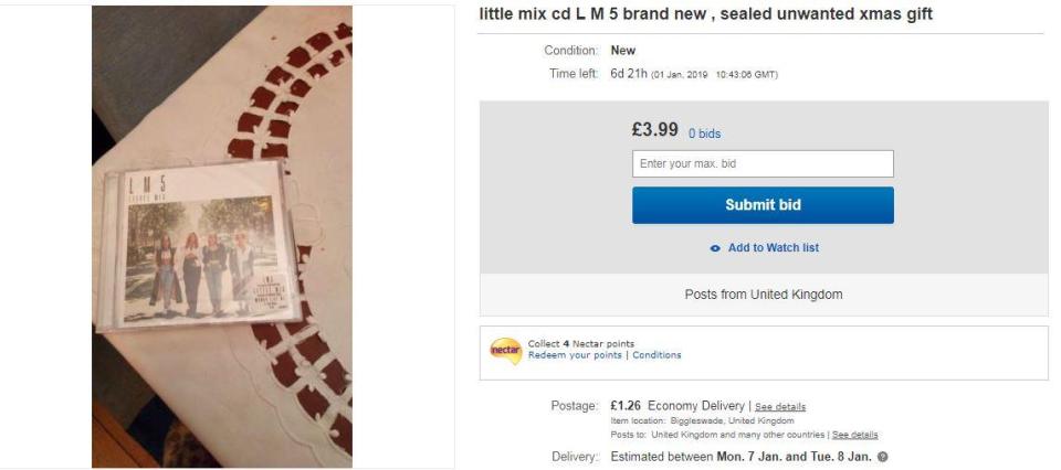  This seller clearly wasn't much of a Little Mix fan