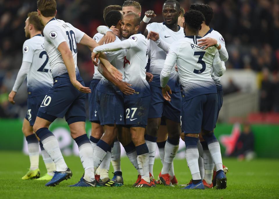  Tottenham remain six points behind league leaders Liverpool