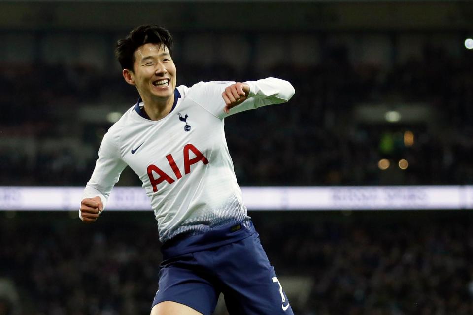  Son has notched seven league goals this season