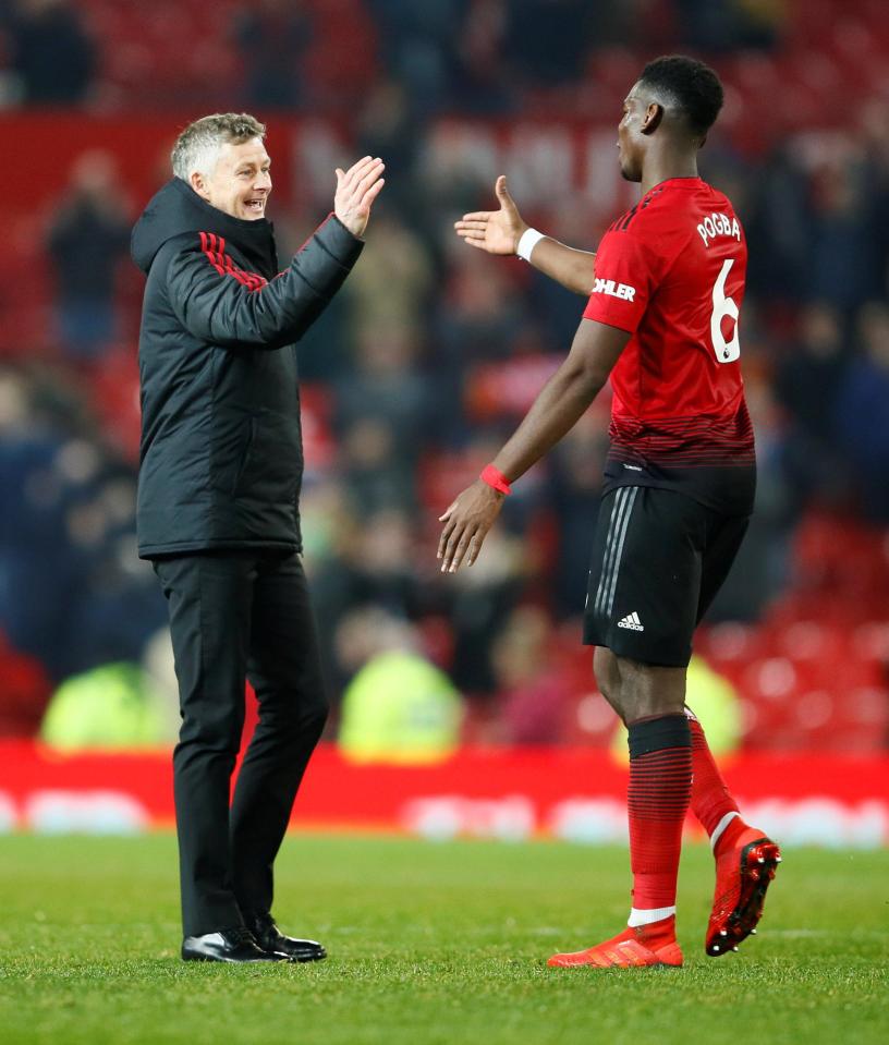  Ole Gunnar Solskjaer wants to build his team around Paul Pogba