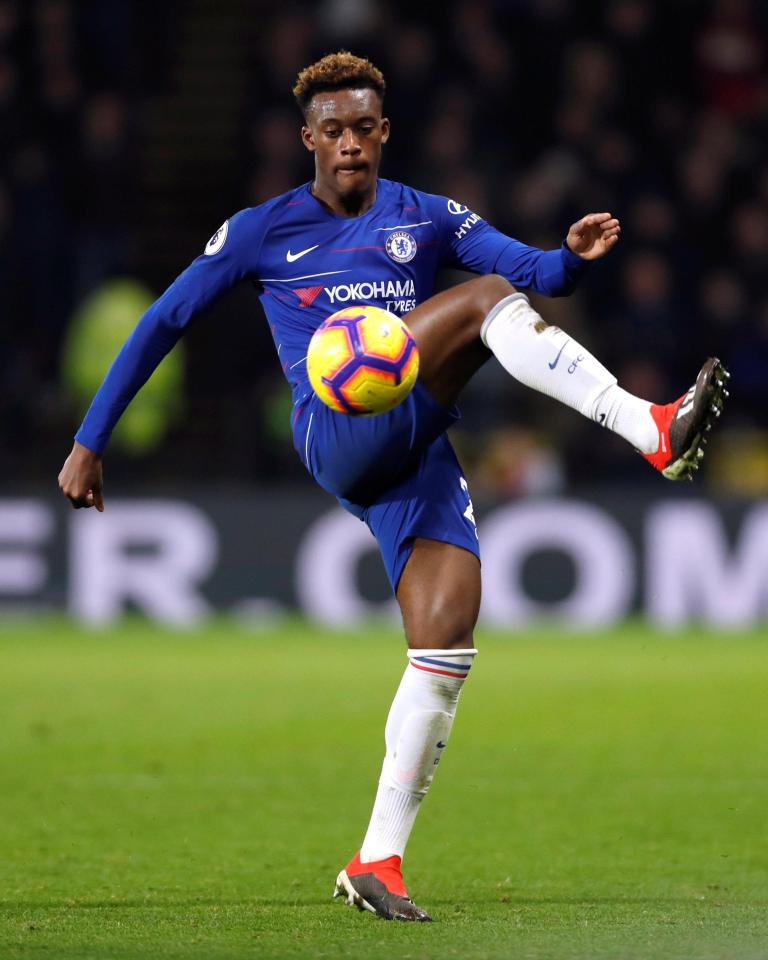  Hudson-Odoi made his first Prem appearance against Watford