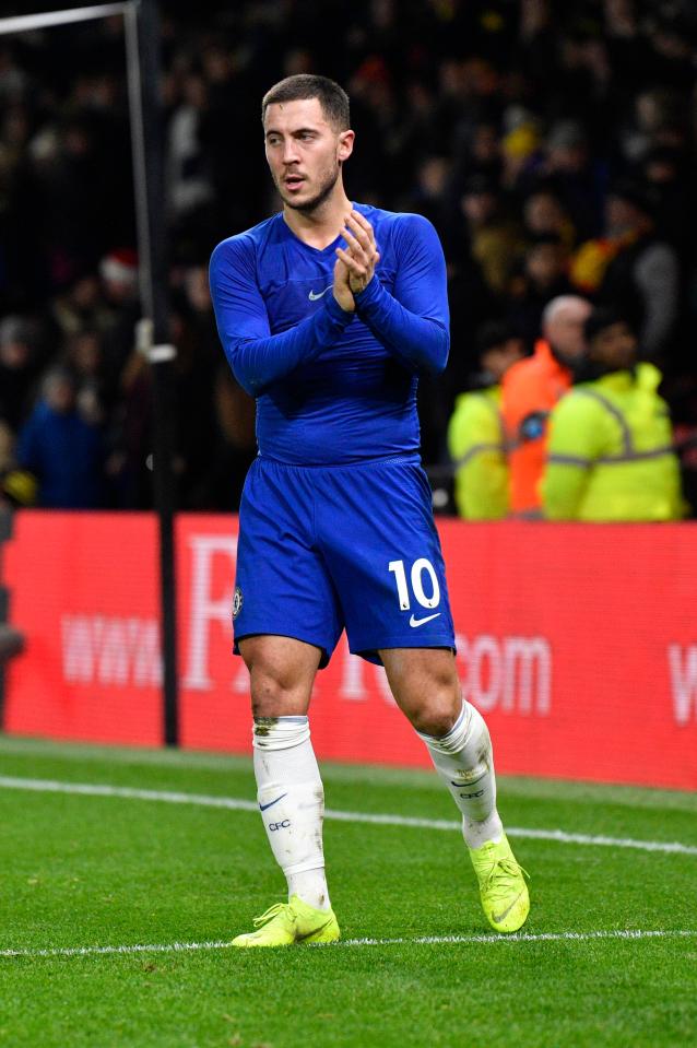  Hazard has been Chelsea's key man this season - contributing to more than a half of the total goals the Blues have scored