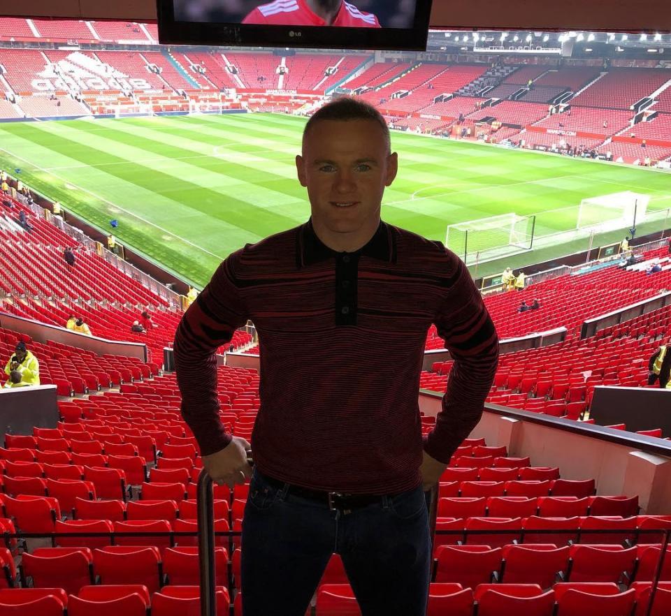  Wayne Rooney was in the stands when Ole Gunnar Solskjaer debuted at Old Trafford on Boxing Day in a 3-1 victory over Huddersfield