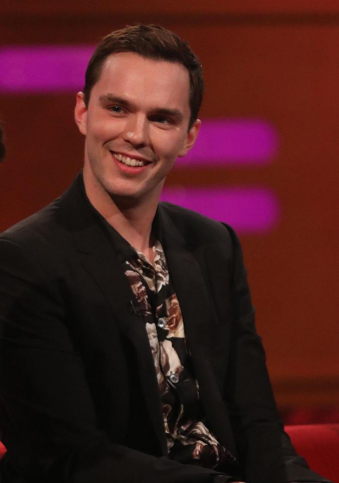  X men star Nicholas Hoult will also be celebrating the New Year