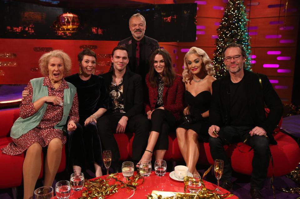  The Graham Norton show is back with a New Year's extravaganza