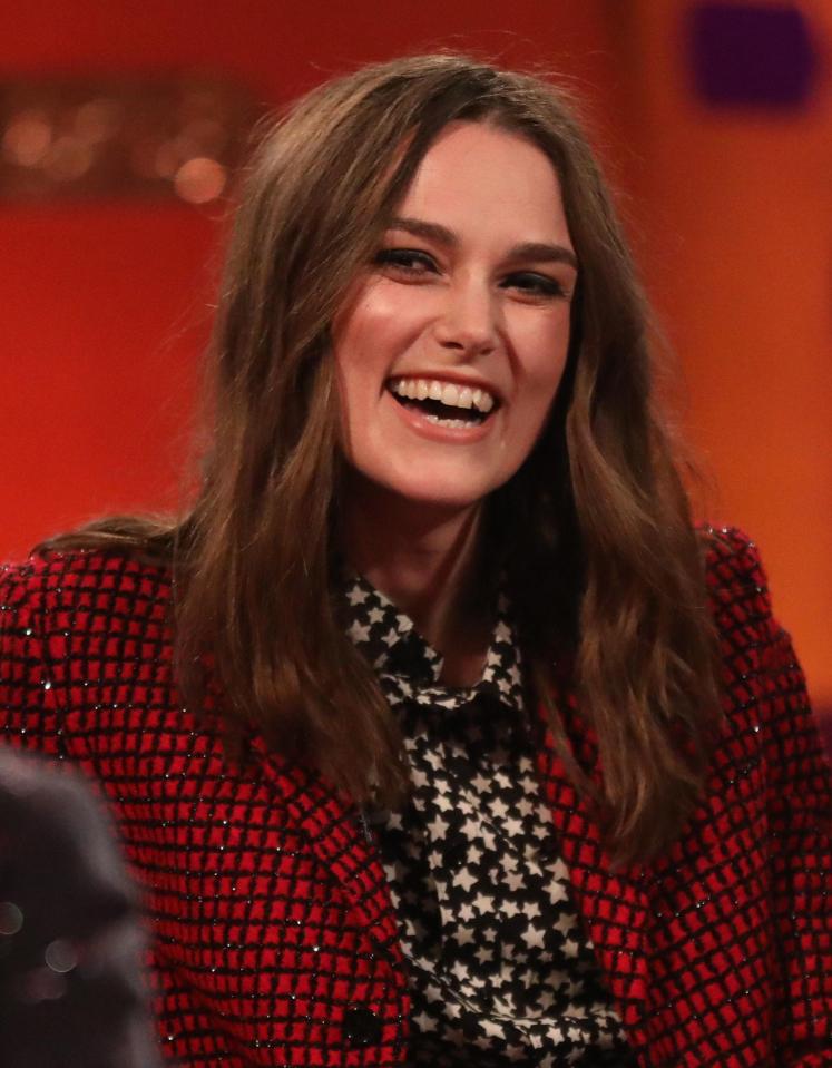  British actress Keira Knightley joins Graham and friends