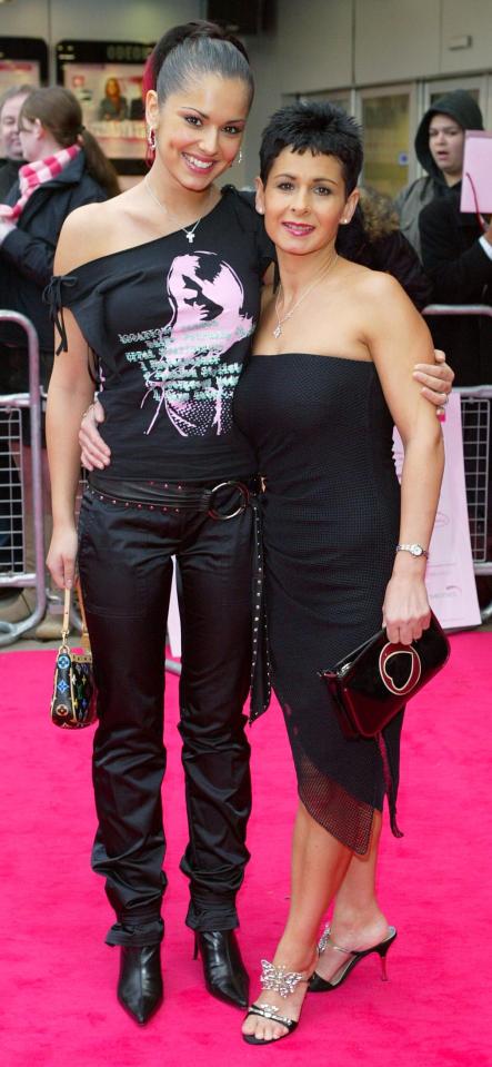  Cheryl and her mum Joan