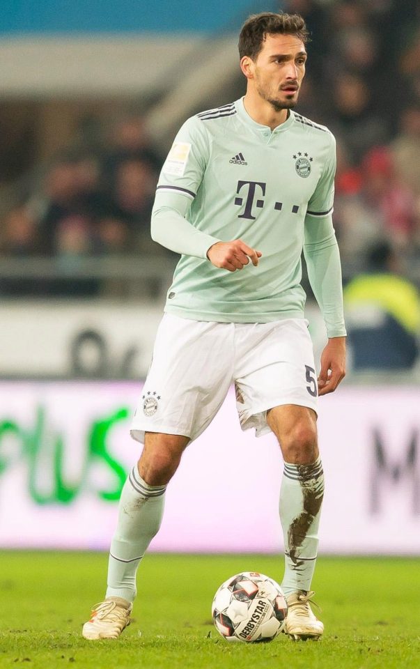  Former Borussia Dortmund defender Mats Hummels has been with Bundesliga champions Bayern Munich since 2016