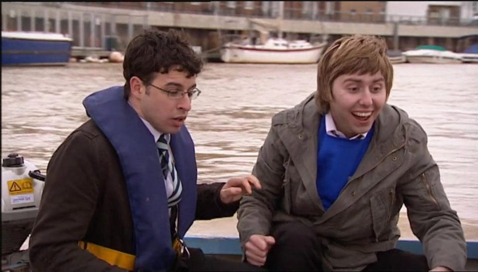  Will and Jay on the boat during infamous field trip episode