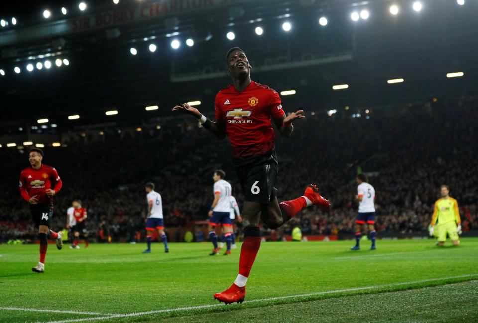  Paul Pogba has been the star of United's first three games post-Mourinho