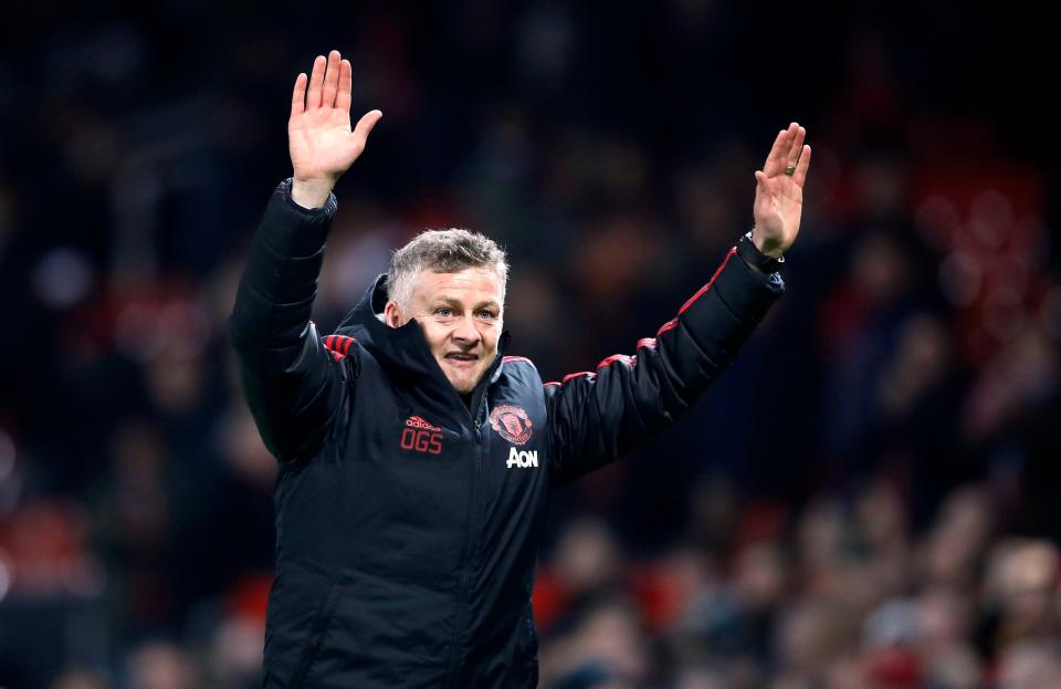  Ole Gunnar Solskjaer has won his first three games in charge and could get the job on a permanent basis