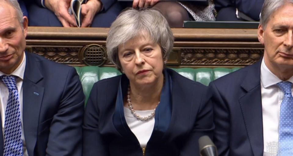  The PM's deal was voted down by 432 votes to 202