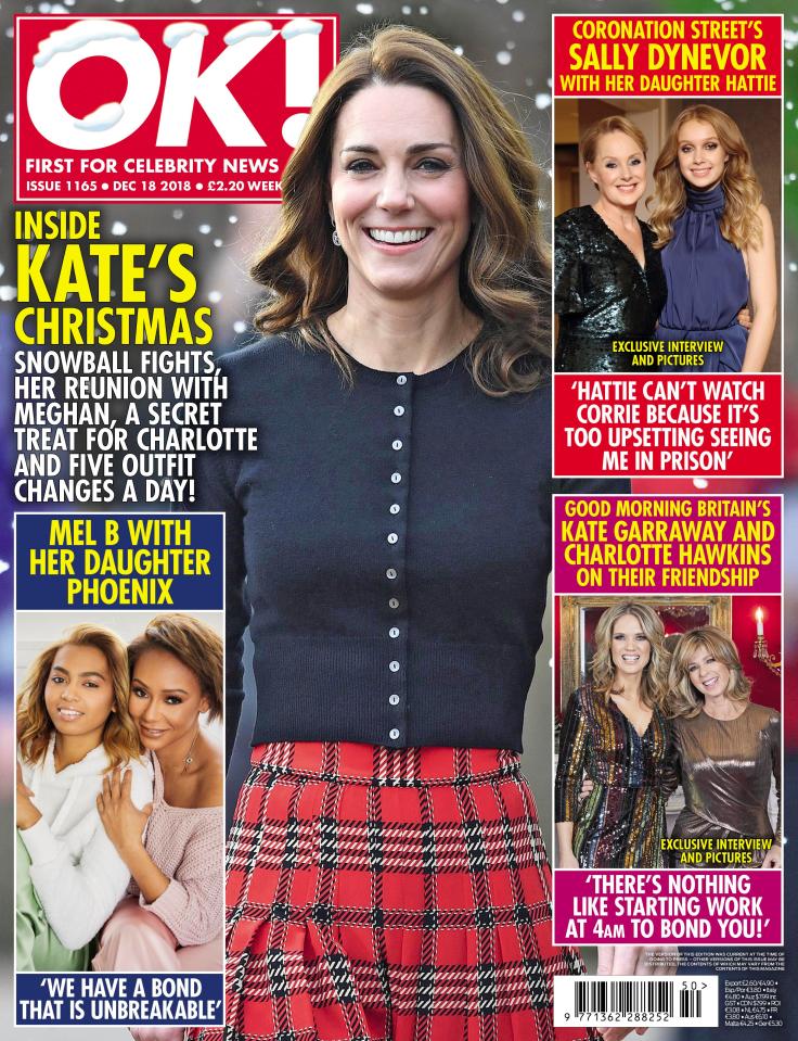  The actress was speaking alongside her 15-year-old daughter in this week's OK! mag