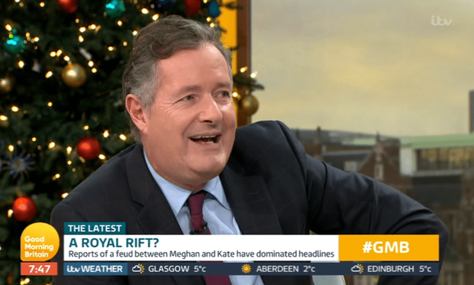  Piers Morgan accused Meghan Markle of 'acting her way to the top'