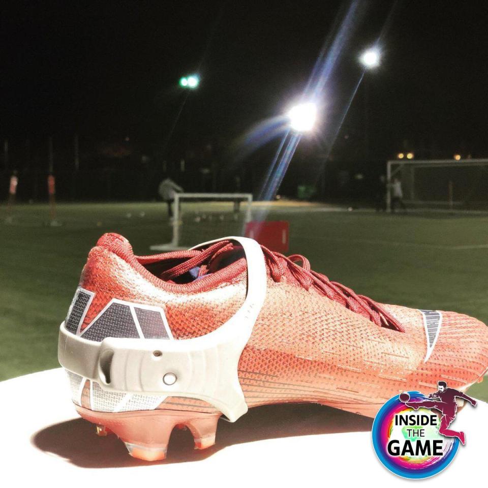  PlayerMaker is a new cutting edge sensor that fits around the base of your football boot