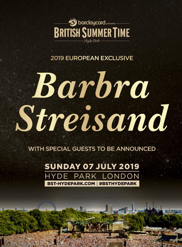  Catch the icon Barbra Streisand at BTS