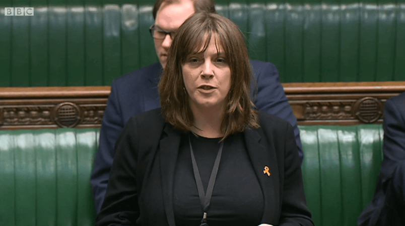  Jess Phillips read out of some of the dark text messages MP Andrew Griffiths sent to a woman - before he was welcomed back by the Tories