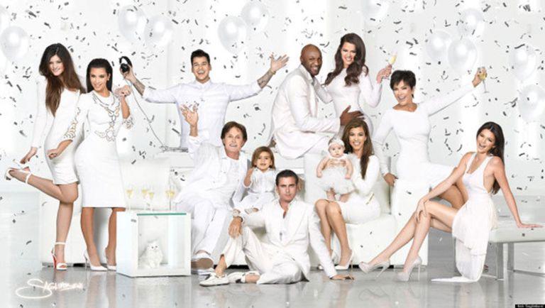  The Kardashians like to get together as a family at Christmas